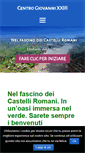Mobile Screenshot of centrogiovanni23.it